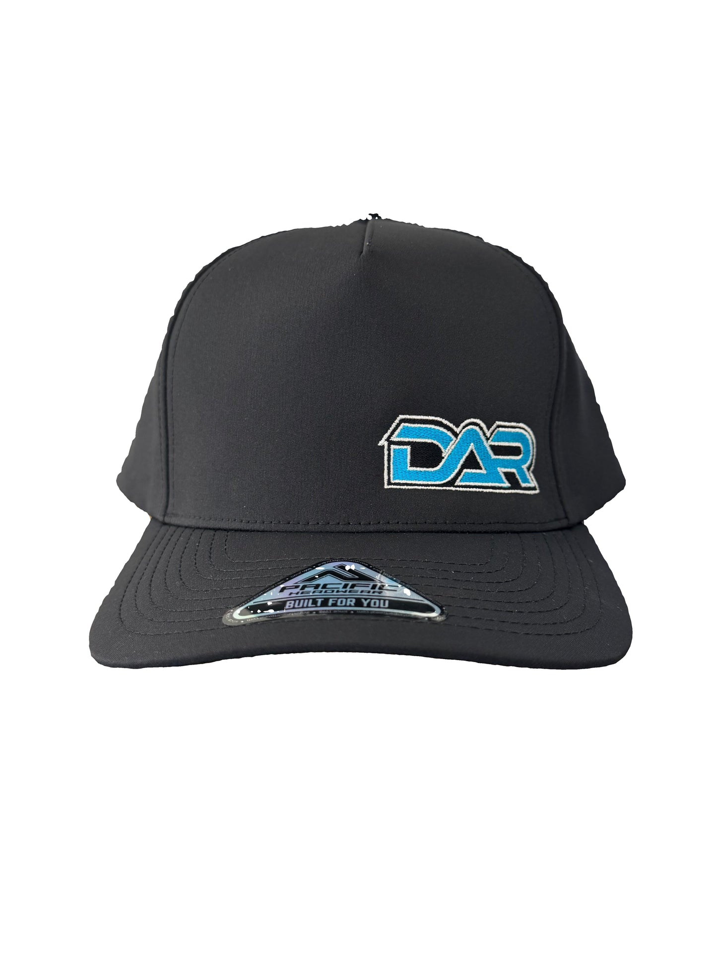 DAR Black snapback hat - adjustable