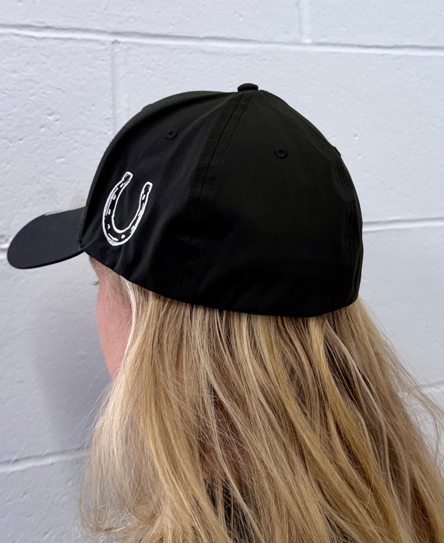 The Ranch embroidered black sports hat L/XL