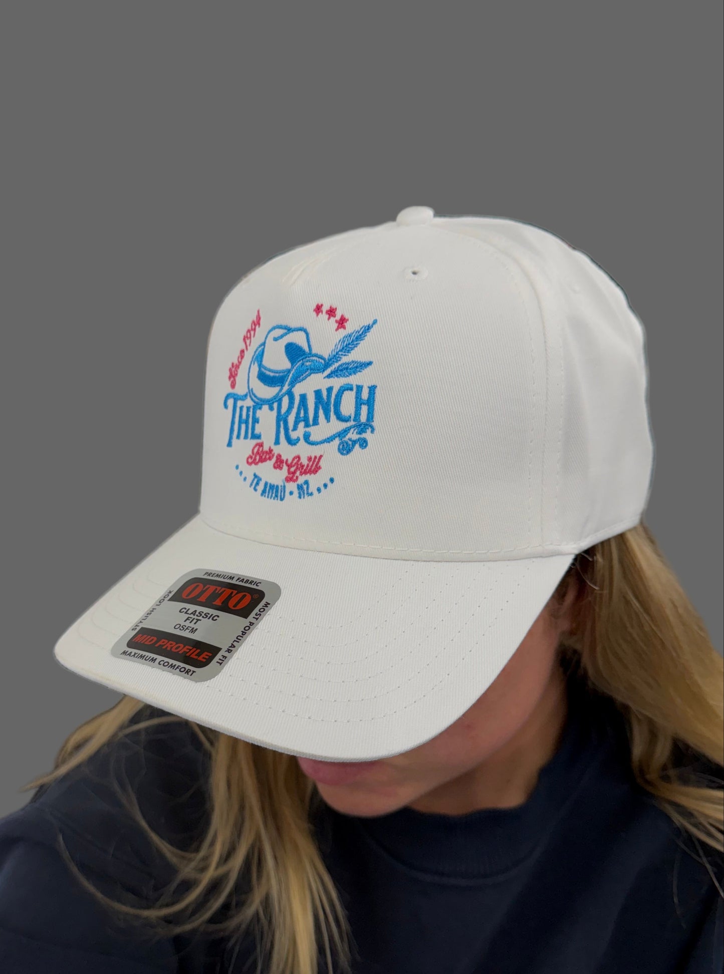 Ranch white cap - adjustable