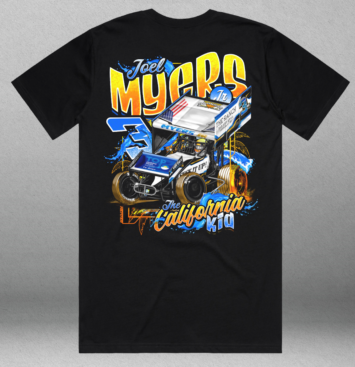 Myers California shirt (Black)