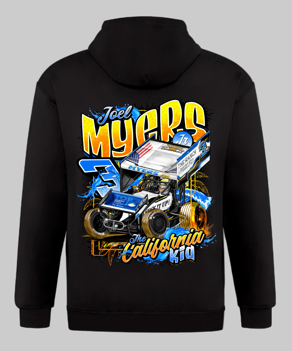 Myers California Hoodie (Black)