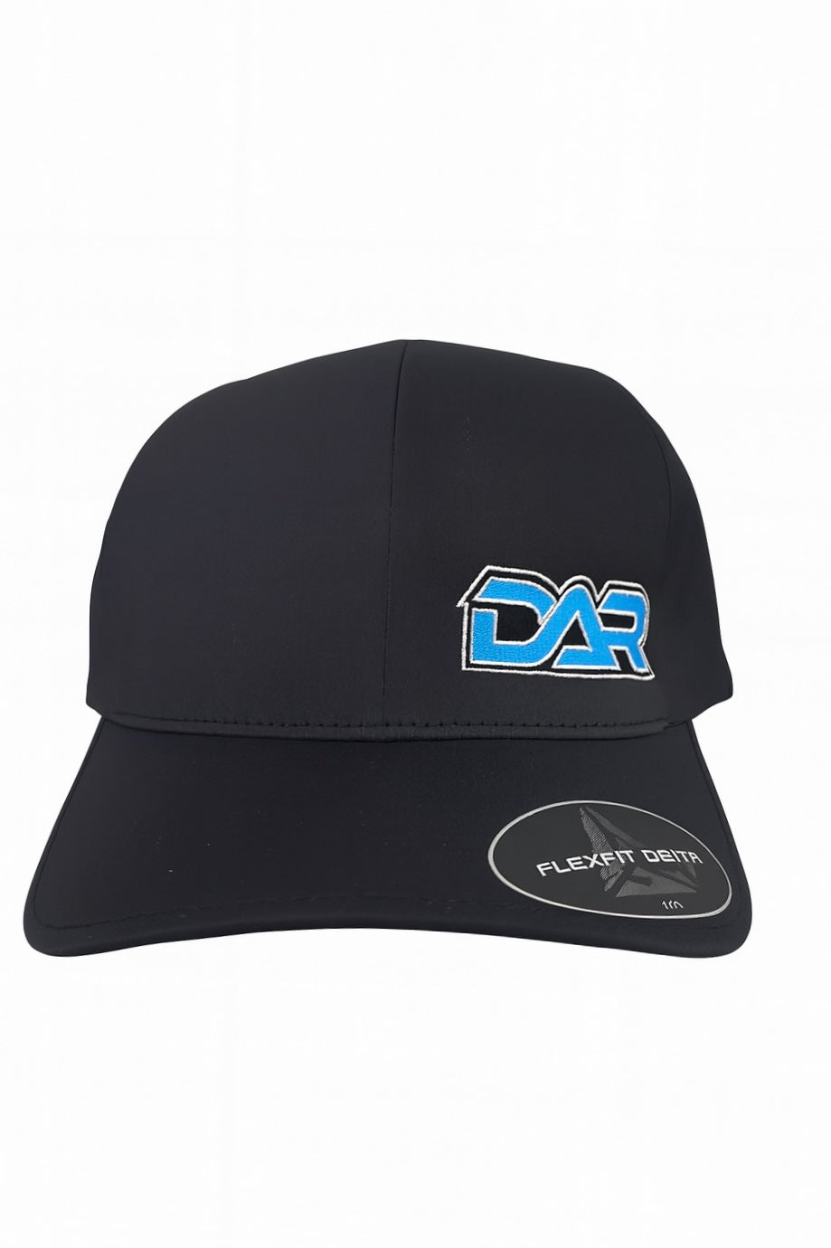 DAR embroidery black flex fit hat (L/XL) - not adjustable