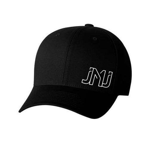 JMJ embroidered black sports hat L/XL