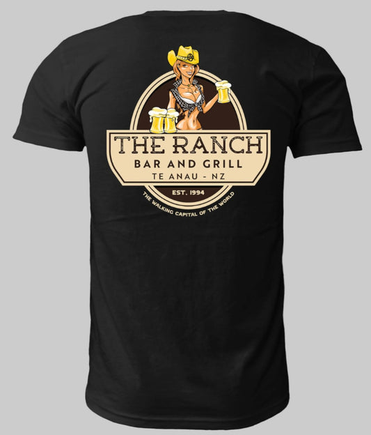 ADULT Ranch Bar T-Shirt Black